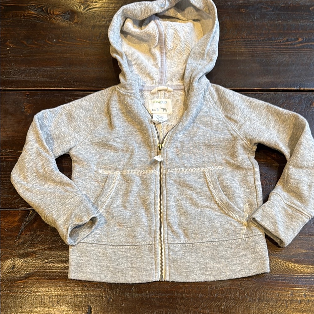 Gray Kids Hoodie